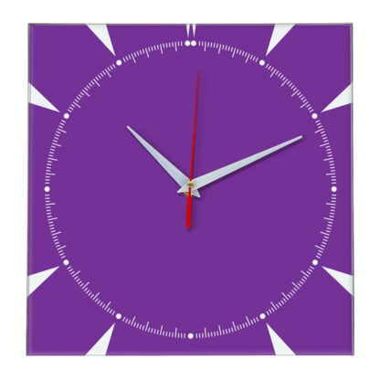 Настенные часы Ideal 867 фиолетовые