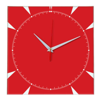 Настенные часы Ideal 867 красный