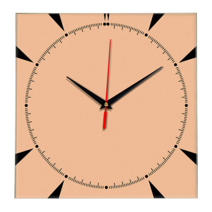 Настенные часы Ideal 867 оранжевый светлый
