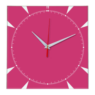 Настенные часы Ideal 867 розовые