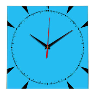Настенные часы Ideal 867 синий светлый