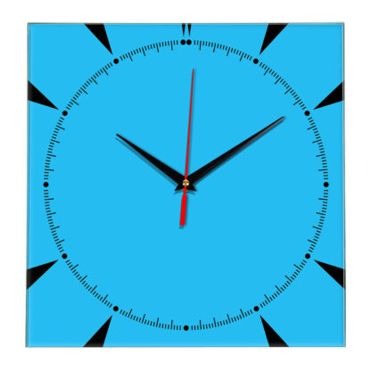 Настенные часы Ideal 867 синий светлый