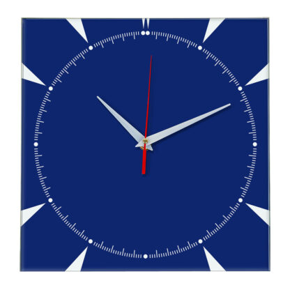 Настенные часы Ideal 867 синий темный