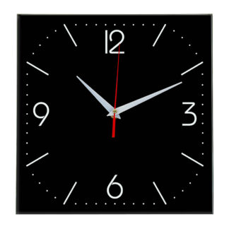 Настенные часы Ideal 868 черные