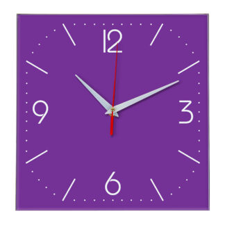 Настенные часы Ideal 868 фиолетовые