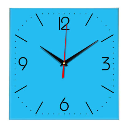 Настенные часы Ideal 868 синий светлый