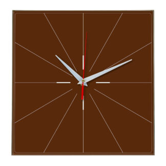 Настенные часы Ideal 869 коричневый