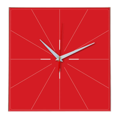 Настенные часы Ideal 869 красный