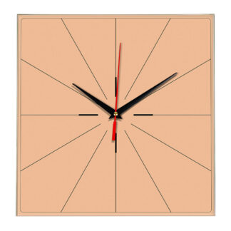 Настенные часы Ideal 869 оранжевый светлый