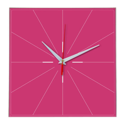 Настенные часы Ideal 869 розовые