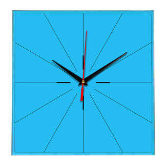 Настенные часы Ideal 869 синий светлый