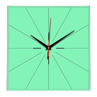 Настенные часы Ideal 869 светлый зеленый
