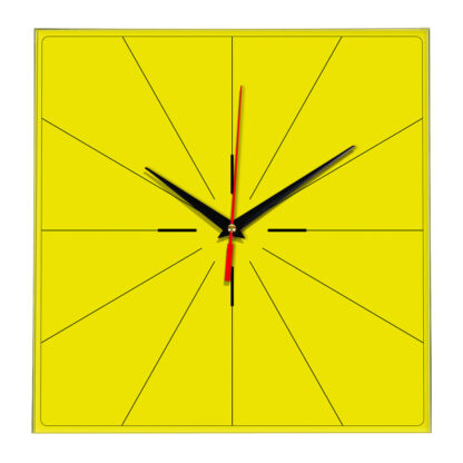 Настенные часы Ideal 869 желтые