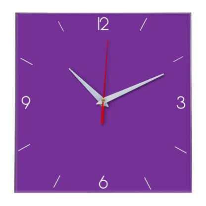 Настенные часы Ideal 870 фиолетовые