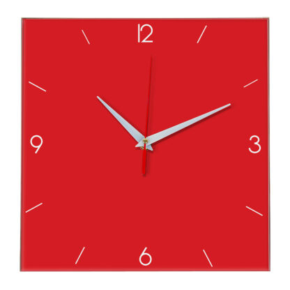 Настенные часы Ideal 870 красный