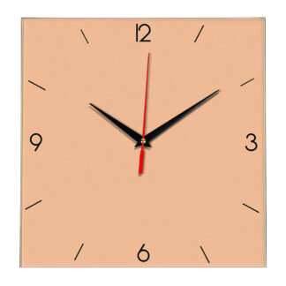 Настенные часы Ideal 870 оранжевый светлый