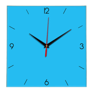 Настенные часы Ideal 870 синий светлый