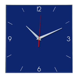 Настенные часы Ideal 870 синий темный
