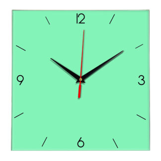 Настенные часы Ideal 870 светлый зеленый