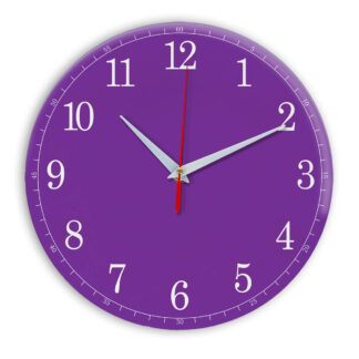Настенные часы Ideal 901 фиолетовые