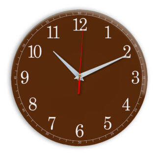 Настенные часы Ideal 901 коричневый