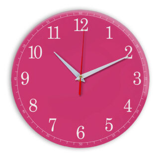 Настенные часы Ideal 901 розовые