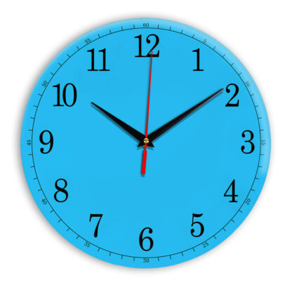 Настенные часы Ideal 901 синий светлый