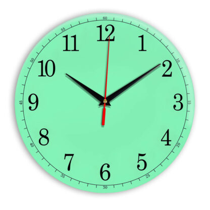 Настенные часы Ideal 901 светлый зеленый