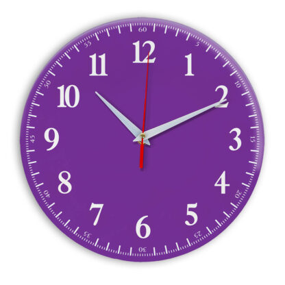 Настенные часы Ideal 902 фиолетовые
