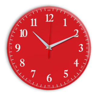 Настенные часы Ideal 902 красный