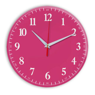 Настенные часы Ideal 902 розовые
