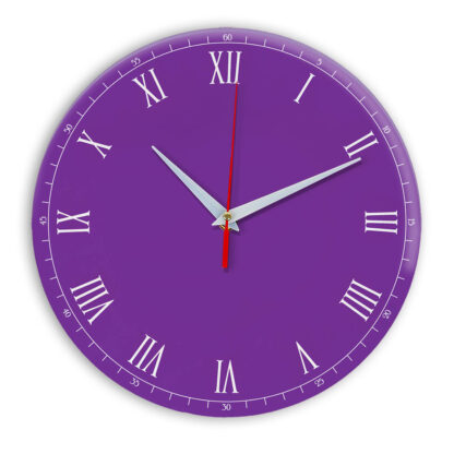Настенные часы Ideal 903 фиолетовые