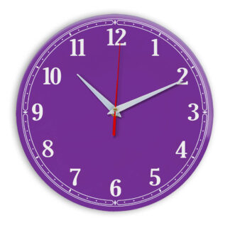 Настенные часы Ideal 904 фиолетовые