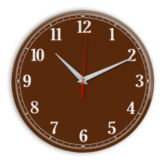 Настенные часы Ideal 904 коричневый