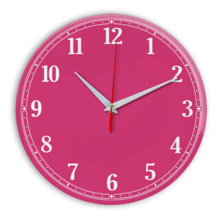 Настенные часы Ideal 904 розовые