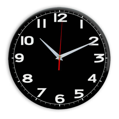 Настенные часы Ideal 905 черные