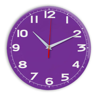Настенные часы Ideal 905 фиолетовые
