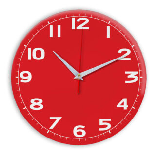 Настенные часы Ideal 905 красный