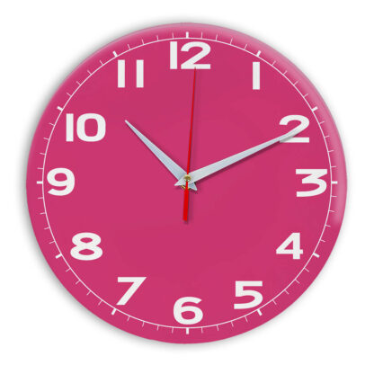 Настенные часы Ideal 905 розовые