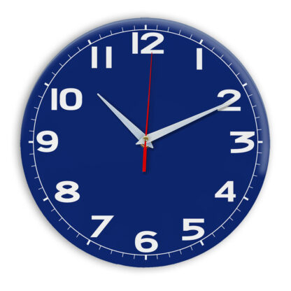 Настенные часы Ideal 905 синий темный