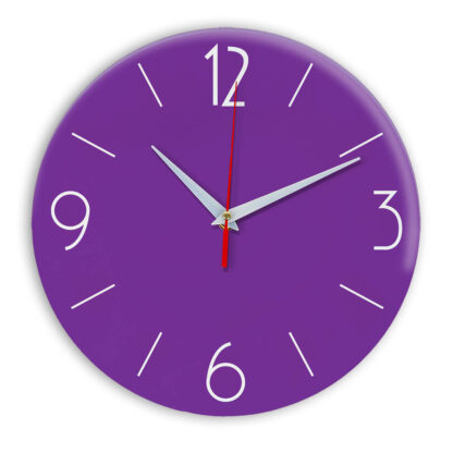 Настенные часы Ideal 906 фиолетовые