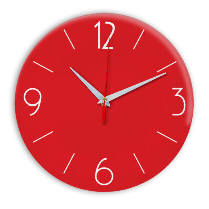 Настенные часы Ideal 906 красный