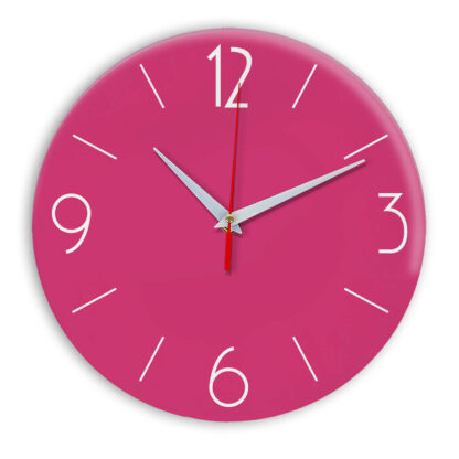 Настенные часы Ideal 906 розовые