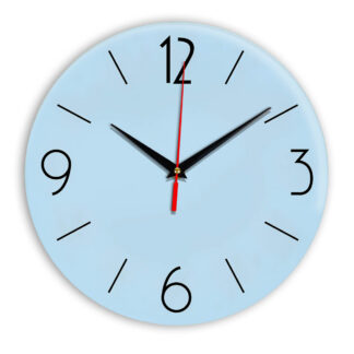 Настенные часы Ideal 906 светло-голубой
