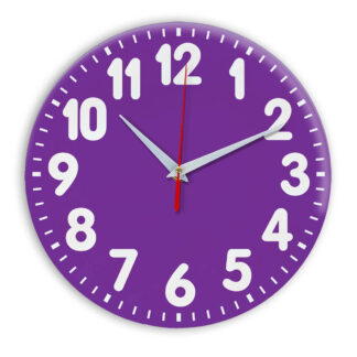 Настенные часы Ideal 907 фиолетовые