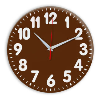 Настенные часы Ideal 907 коричневый