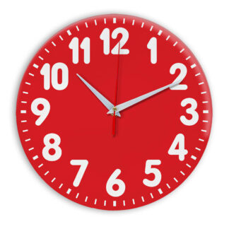 Настенные часы Ideal 907 красный