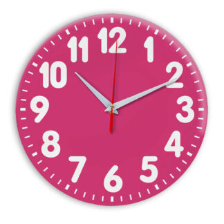Настенные часы Ideal 907 розовые