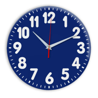 Настенные часы Ideal 907 синий темный