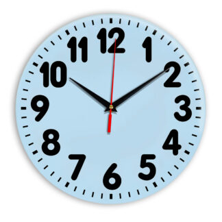 Настенные часы Ideal 907 светло-голубой